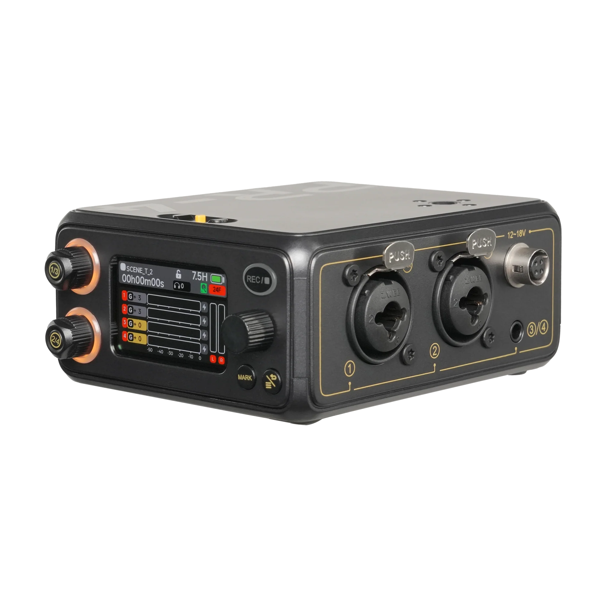 PR-4 32-Bit Float 4-Input Audio Recorder - Image 4