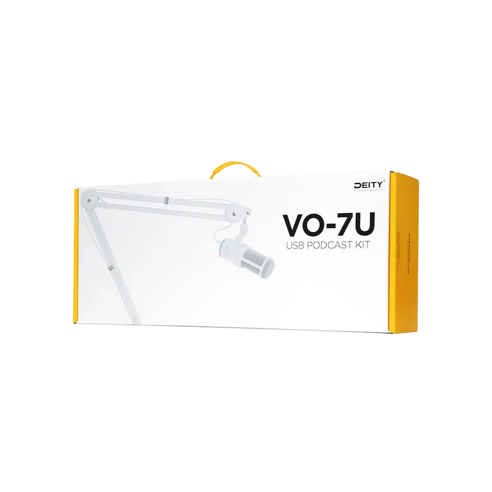 VO-7U Podcast Kit- White Edition (USB Microphone) - Image 7